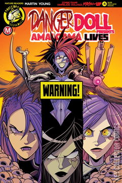 Variant Cover for Danger Doll Squad Presents: Amalgama Lives #4