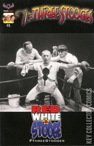 The Three Stooges:  Red, White, & Stooge #0