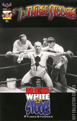 The Three Stooges:  Red, White, & Stooge
