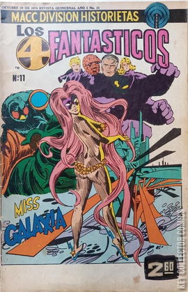 Los 4 Fantasticos #11  variant cover