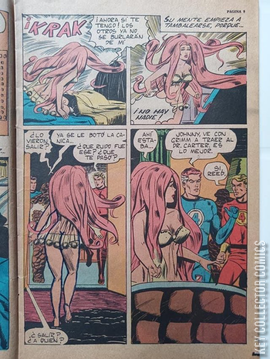 Los 4 Fantasticos #11  variant cover