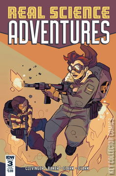 Variant Cover for Atomic Robo Presents Real Science Adventures: Flying She-Devils #3