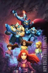 Variant Cover for Robots vs. Princesses #4
