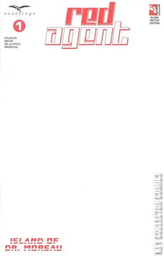 Variant Cover for Red Agent: Island of Dr Moreau #1