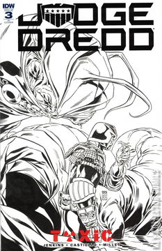 Variant Cover for Judge Dredd: Toxic #3