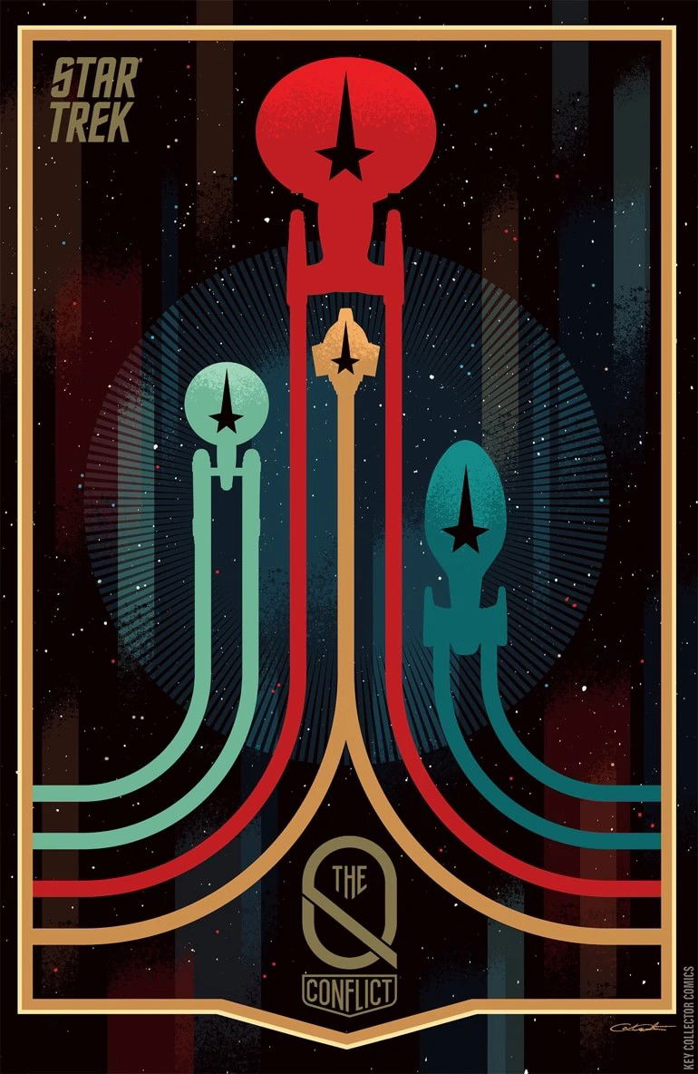 Variant Cover for Star Trek: The Q Conflict #3