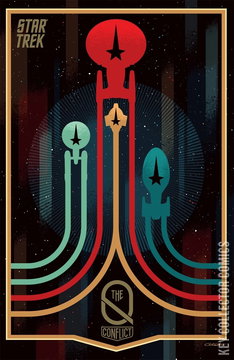 Variant Cover for Star Trek: The Q Conflict #3