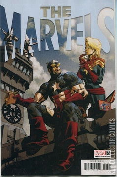 Variant Cover for Marvels, The #3