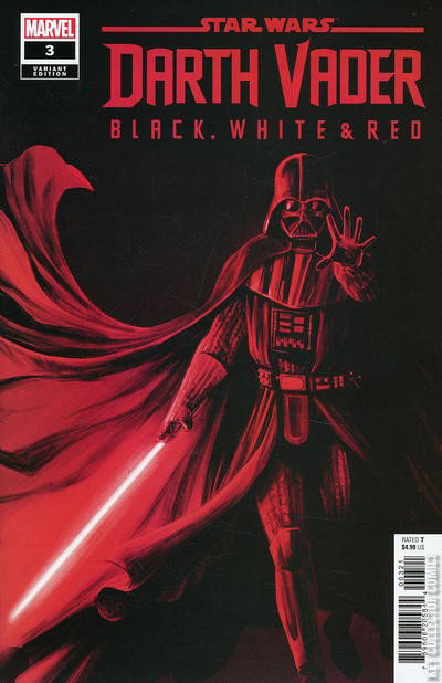 Star Wars: Darth Vader - Black, White and Red #3 Variant Pu