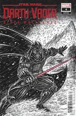Variant Cover for Star Wars: Darth Vader - Black, White and Red #4