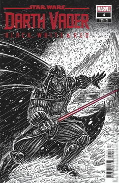 Variant Cover for Star Wars: Darth Vader - Black, White and Red #4