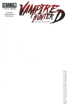 Variant Cover for Vampire Hunter D: Message from Mars #1