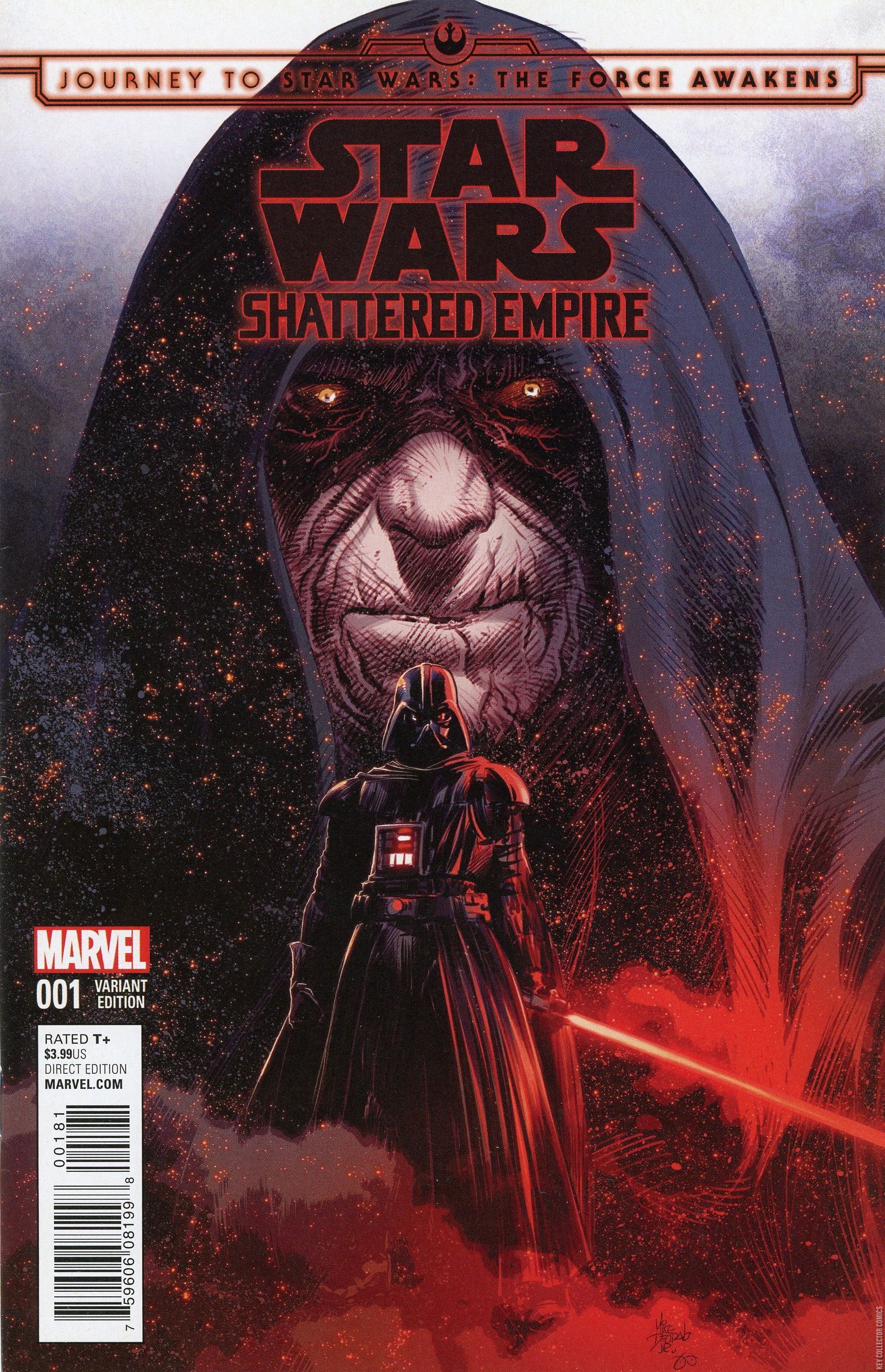 Variant Cover for Star Wars: Shattered Empire #1