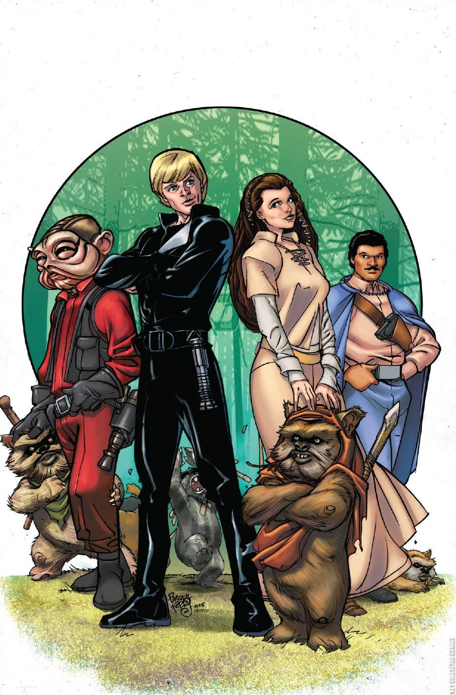 Variant Cover for Star Wars: Shattered Empire #1