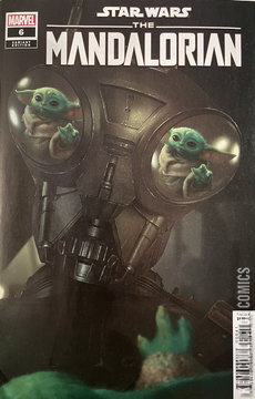 Variant Cover for Star Wars: The Mandalorian #6