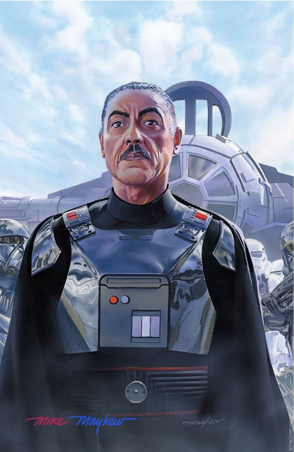 Cover art for Star Wars: The Mandalorian #7 