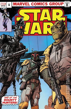 Variant Cover for Star Wars: War of the Bounty Hunters #1