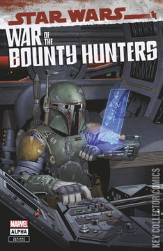 Variant Cover for Star Wars: War of the Bounty Hunters Alpha #1