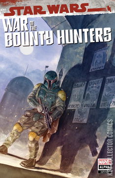 Variant Cover for Star Wars: War of the Bounty Hunters Alpha #1
