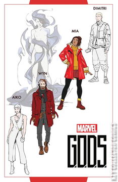 Variant Cover for G.O.D.S. #1