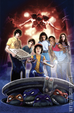 Variant Cover for Teenage Mutant Ninja Turtles / Stranger Things #1