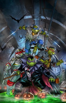 Variant Cover for Teenage Mutant Ninja Turtles: Saturday Morning Adventures - Halloween Special #1