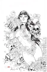 Variant Cover for Vampirella: Dead Flowers #1