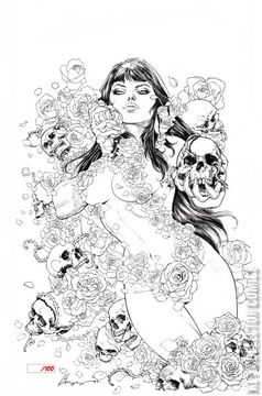 Variant Cover for Vampirella: Dead Flowers #1