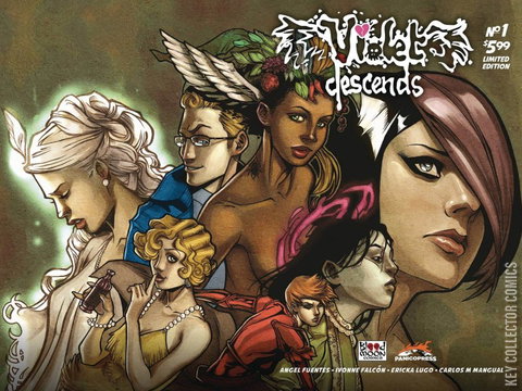 Variant Cover for Violet Descends #1