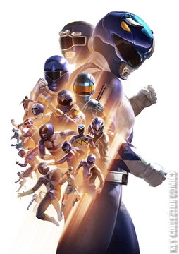 Variant Cover for Mighty Morphin Power Rangers #107