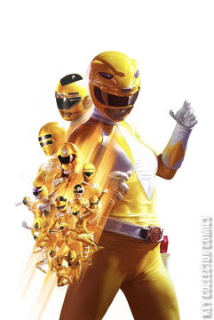 Variant Cover for Mighty Morphin Power Rangers #110