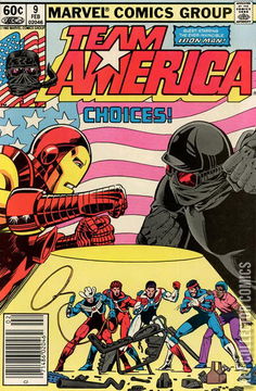 Variant Cover for Team America #9