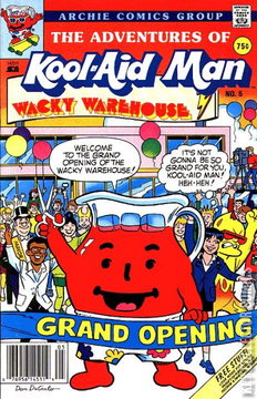 Variant Cover for Adventures of Kool-Aid Man #5