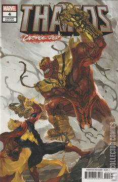 Variant Cover for Thanos #4