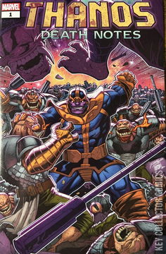 Variant Cover for Thanos: Death Notes #1