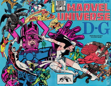 The Official Handbook of the Marvel Universe #4