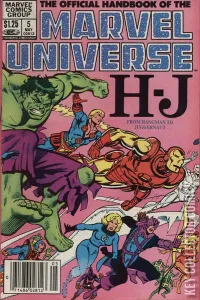 The Official Handbook of the Marvel Universe #5