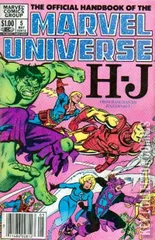 Cover for The Official Handbook of the Marvel Universe #5