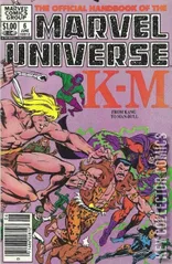 Variant Cover for The Official Handbook of the Marvel Universe #6