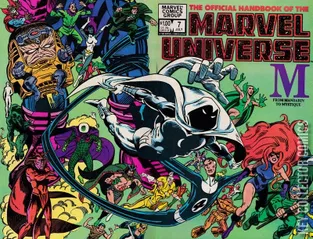 Cover for The Official Handbook of the Marvel Universe #7