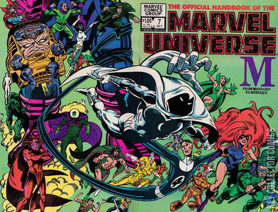 The Official Handbook of the Marvel Universe #7