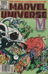 Variant Cover for The Official Handbook of the Marvel Universe #7