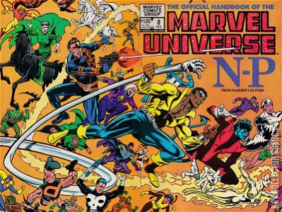 The Official Handbook of the Marvel Universe #8
