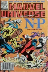Variant Cover for The Official Handbook of the Marvel Universe #8