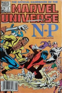The Official Handbook of the Marvel Universe #8 