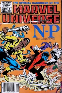 The Official Handbook of the Marvel Universe #8