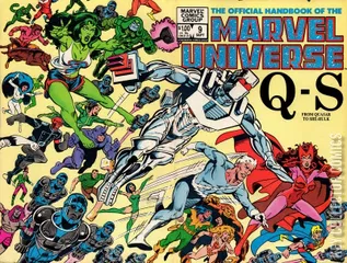 Cover for The Official Handbook of the Marvel Universe #9