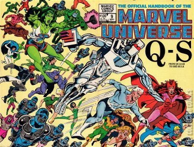 The Official Handbook of the Marvel Universe #9