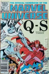 Variant Cover for The Official Handbook of the Marvel Universe #9