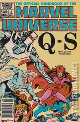 Variant Cover for The Official Handbook of the Marvel Universe #9